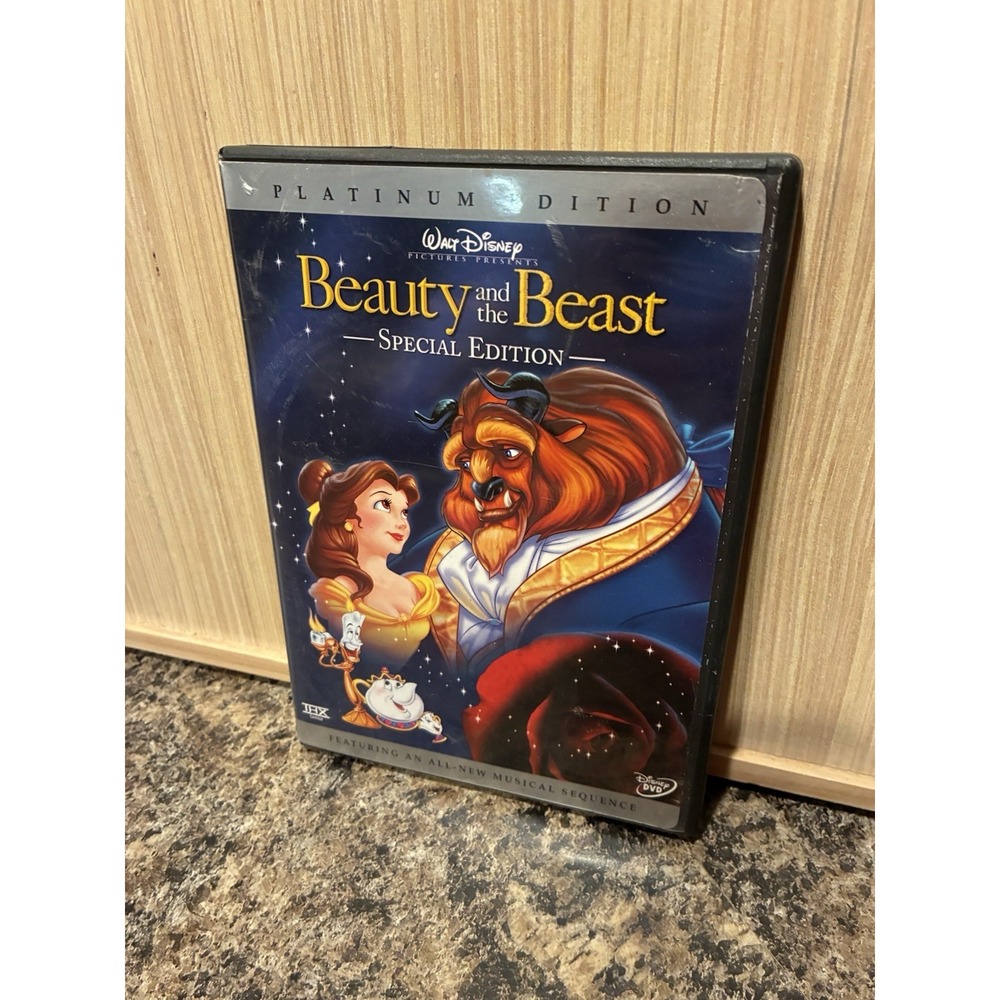 Disney Beauty and the Beast - Platinum Edition DVD 2 Disc Set Special Edition
